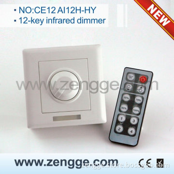 hot product! 12-key infrared LED RGB dimmer